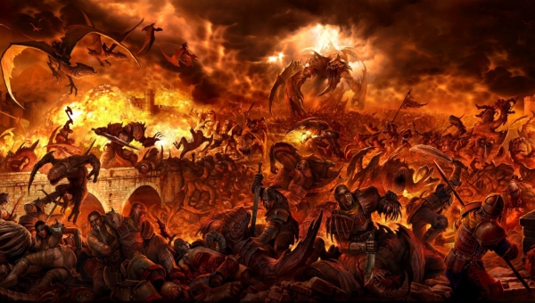 Поглинутий доктриною на початку терпінь