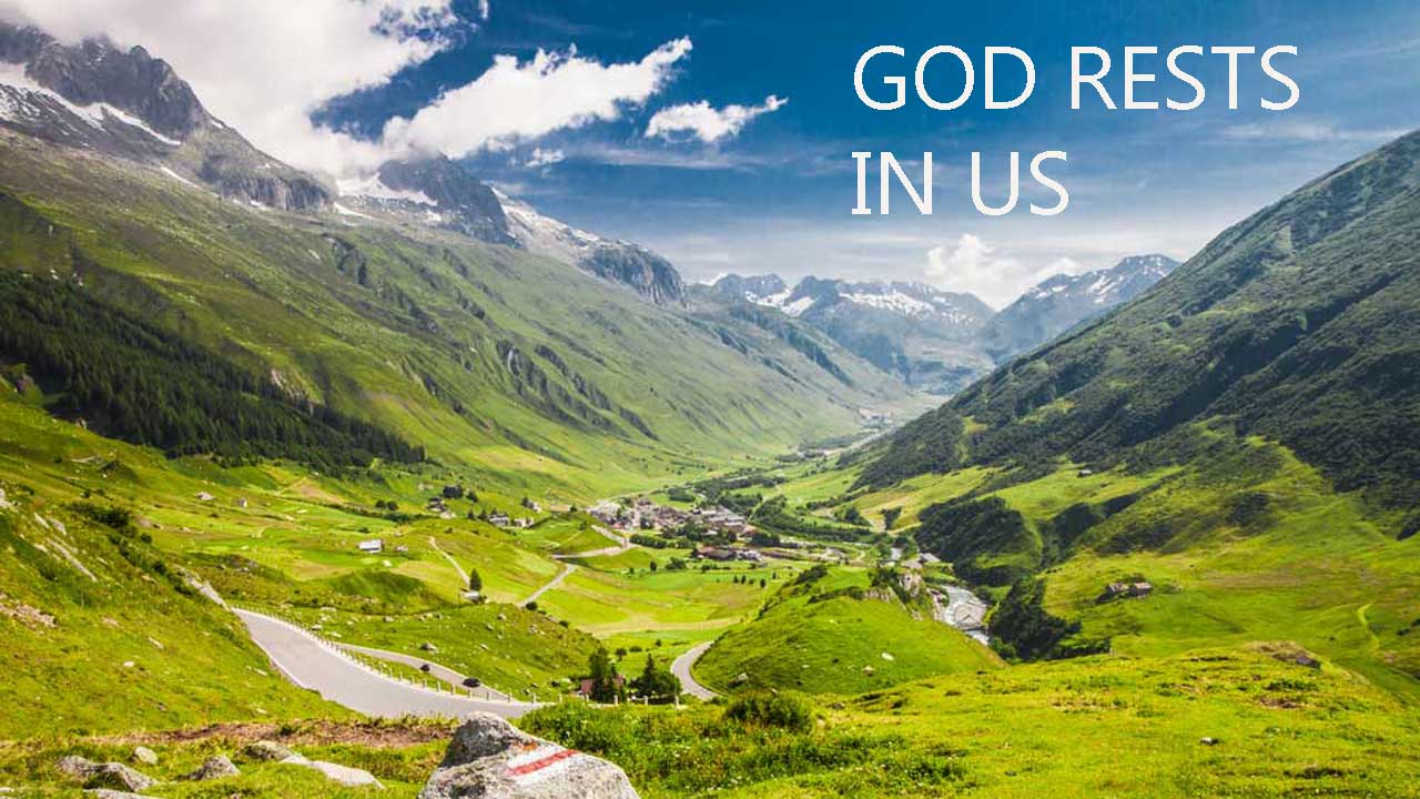 Бог відпочиває в нас