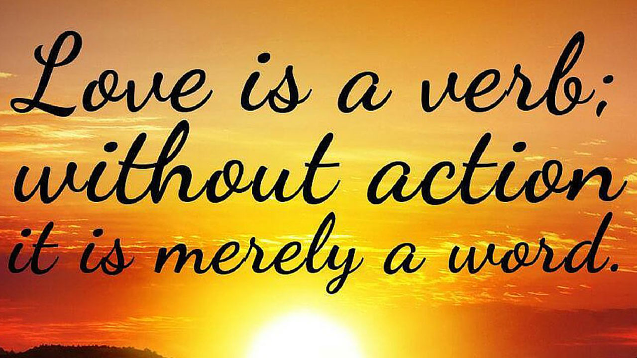 Любов – від відношення до дії