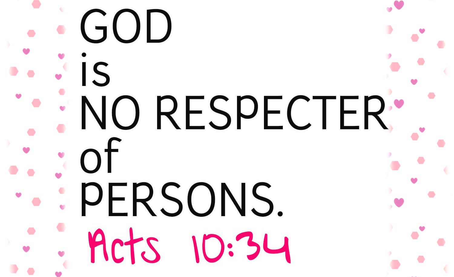 Цінність любові, що не дивиться на особу